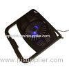 LED Fan Foldable USB Cooling Pad Laptop Cooler for 15.6 inch Notebooks Black