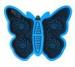 Adjustable 4 fan Laptop cooler Pad with Butterfly Design for 17 inch Notebook