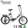 Energy Saving Folding Electric Bike of Alluminum Alloy , Range 25-60km/h