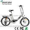 Energy Saving Folding Electric Bike of Alluminum Alloy , Range 25-60km/h