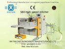 SBD High-Speeding Semi-Auto Stitcher Automatic Corrugated Carton Machinery For Carton Box