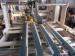 Carton Packing Auto Folder Gluer Machine , Touch Sreen Frequency Conversion Motor
