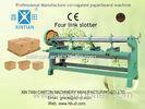 Four Link Slotting Machine Automatic Carton Machines Stapler Machine For Corrugated Carton