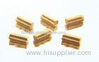 Silver Rod Gold Plating For Low-voltage Circuit Breakers , Special Silver Electrical Contacts