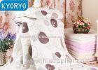 Cozy Dot Cotton Air Conditioning Blanket / Breathable Quilt for Home and Hotel