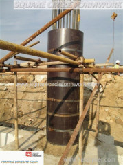 radius 1450mm length3000mm big column forms