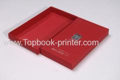 Cheap touch paper silver-stamping jewelry gift box