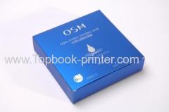 PANTONE Trans.Wt silver-stamping OSM mask packaging box