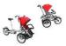 16 Wheel Luxury Baby Stroller With Folding System Like TAGA , Bicycle Stroller