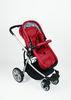 Light Weight Luxury Baby Strollers Linked Brake With A Large Basket