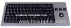 86 Keys Desk Top Silicone Industrial Keyboard With Trackball