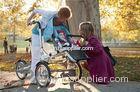 Safe Maneuverable Fashion Luxury Baby Stroller 5 Point Hardness 16