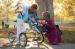 Safe Maneuverable Fashion Luxury Baby Stroller 5 Point Hardness 16" Wheels