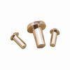 durable temperature controller Copper Electrical Contacts , Electrical Contact Rivet