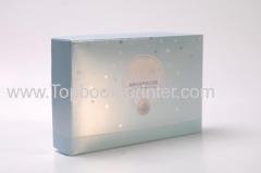 Hot-selling silver-stamping silver cardboard pearl water packaging gift box