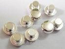 high conductivity stable Electrical Switch Contacts , Silver Contact Rivet