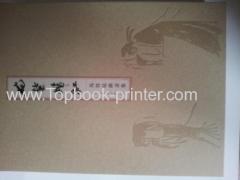 High-grade embossing specialty paper hardcover or hardbound book with case