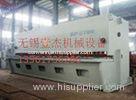 Electric Hydraulic Guillotine Shearing Machine , Metal Shear Cutting Equipment