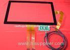 GPS / Computer Finger Capacitive Touchscreen 7 inch with Glass + Glass Structure