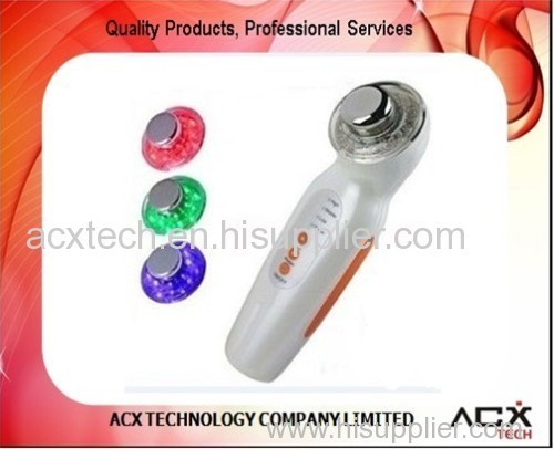 3 Colors Photon Ultrasonic 3MHz Rejuvenation Device