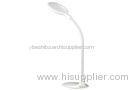 Adjustable office ABS hardware gooseneck led desk lamp with touch switch