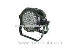 Portable Professional Stage Lighting , Outdoor LED Par 54 Pcs 3W RGBW AC90 - 264V