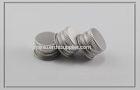 18mm PE foam liner Silver Aluminum Screw Caps for massage oil