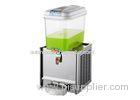 240W Commercial Fruit Juice Dispenser 18 liter Chilled Drink Dispenser