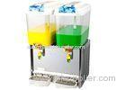 Commercial Stainless Steel Fruit Juice Dispenser 18 Liter With Imported Compressor