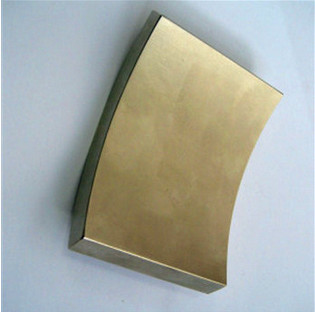 Strong Sintered Zn Coated arc ndfeb magnet