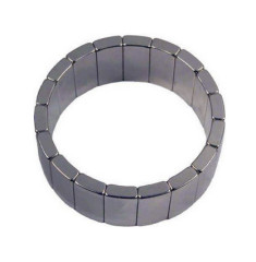 n50 sintered arc ndfeb magnet with zn coated