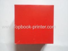 Red gold stamping wedding candies/candy ivory board gift box printing