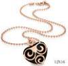 Beautiful Trendy Women Rose Gold Plated Pendant of 925 Sterling Silver