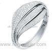 Sterling Silver Micro Pave Jewelry Rhodium Plated With AAA Zircon