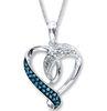 Valentine's Day Fashion Jewelry Necklaces The Diamond Heart Shape Necklace