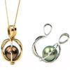 925 Sterling Silver Fashion Jewelry Pendants Single Pearl Pendant Setting