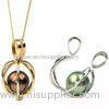 925 Sterling Silver Fashion Jewelry Pendants Single Pearl Pendant Setting