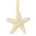 Silver Fashion Jewelry Pendants Gold Plating Crystal Custom Star Pendant