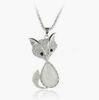 Cute Animal Fashion Jewelry Pendants Fox Pretty Crystal Drop Pendant