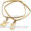 Cute Animal Themed Jewelry 925 Solid Silver Gold Fox Shaped Bracelet