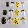 Custom Acrylic / Gel Cute Polka Dot Nails Beautiful Heart Nail Art