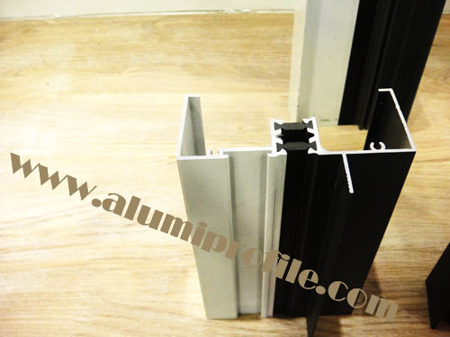 Thermal insulated aluminium profile 05