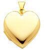 Enaggement Women Personalised Jewellery Silver Heart Locket Pendant With Gold