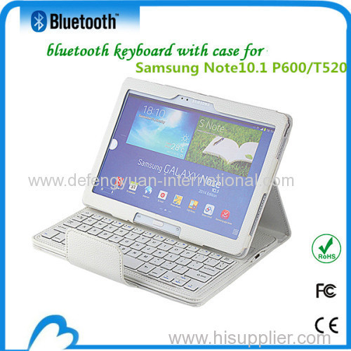 Folding Portable bluetooth mini keyboard for Samsung NOTE 10.1 P600/T520