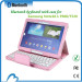 Folding Portable bluetooth mini keyboard for Samsung NOTE 10.1 P600/T520