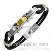 Leather Urn Bracelet Cremation Urn Jewelry Steel Memorial Ash Keepsake