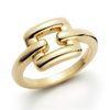 Yellow Gold Cremation Urn Ring Jewelry For Women / Female Design