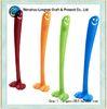 Smiley Plastic Shoe Horn Eco-friendly ABS , long handled shoe horn metal