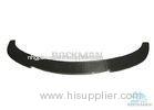 Black BMW 3 Series 2007 E92 Carbon Fiber Front Lip With 3K Carbon Fiber Weave