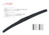 Black Automotive Flex Windshield Wiper Blade / U-HOOK Wiper Arm For HONDA ODYSSEY